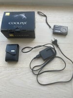 Nikon Coolpix S710, 14,5 megapixels, 3,6 x optisk zoom