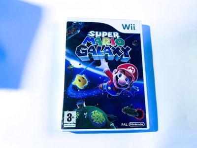Super Mario Galaxy, Nintendo Wii, Komplet med manual

Spillet er testet og virker uden problemer

Ka