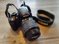 Nikon 3100D, 12 megapixels, God