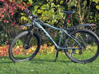 Herrecykel,  Mustang TX550, 45 cm stel, 24 gear, Meget flot velholdt fuld aluminum Mustang mountainb