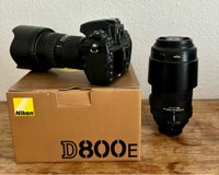Nikon D800E, spejlrefleks, 36 megapixels
