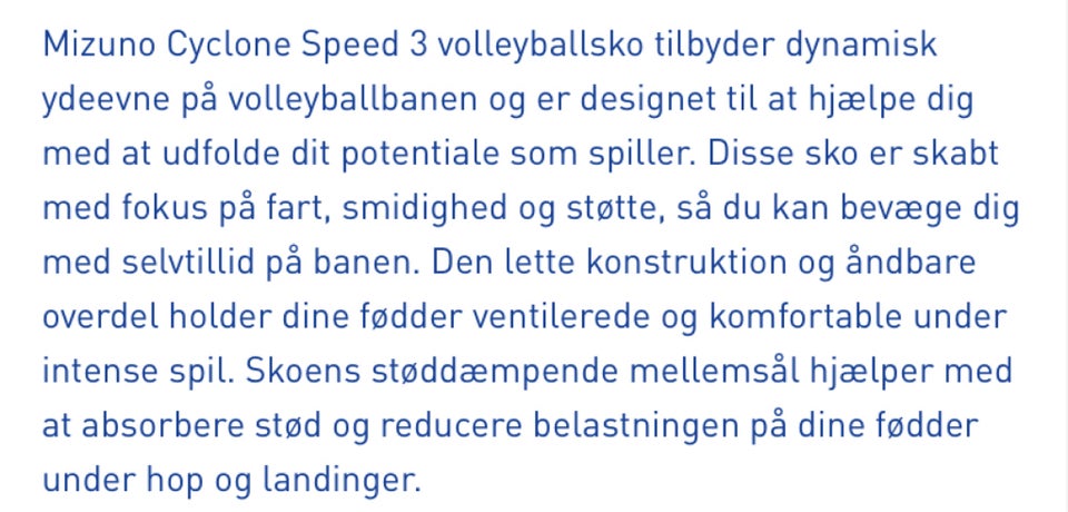 Håndboldsko, Håndbold/Volleyball sko , Mizuno