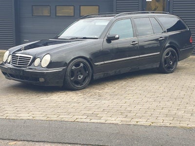 Mercedes E280, 2,8 Avantgarde stc., Benzin, aut. 2000, km 470000, træk, nysynet, aircondition, ABS, 