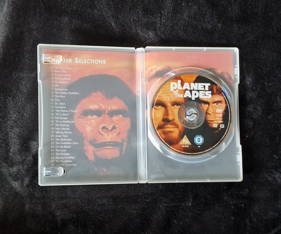 Abernes Planet, instruktør Franklin J. Schaffner, DVD