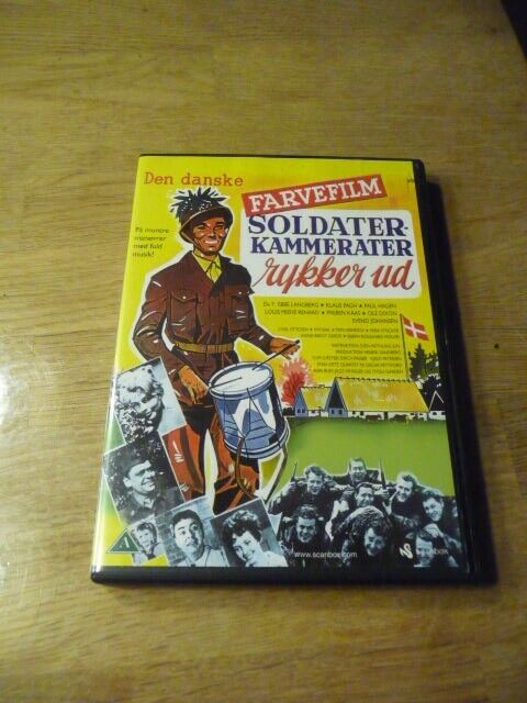 Soldaterkammerater rykker ud, DVD, komedie