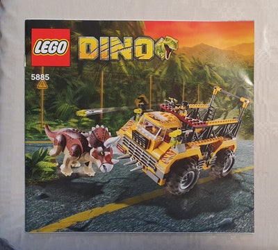 Lego Dino, 5885 Triceratops Trapper, Lego 5885 Dino: Triceratops Trapper.

Fra egen samling.

Fra år