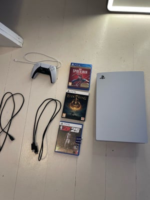 Playstation 5, Disc , God, Sælger denne Playstation 5 disc version, da jeg ikke får den brugt nok, d