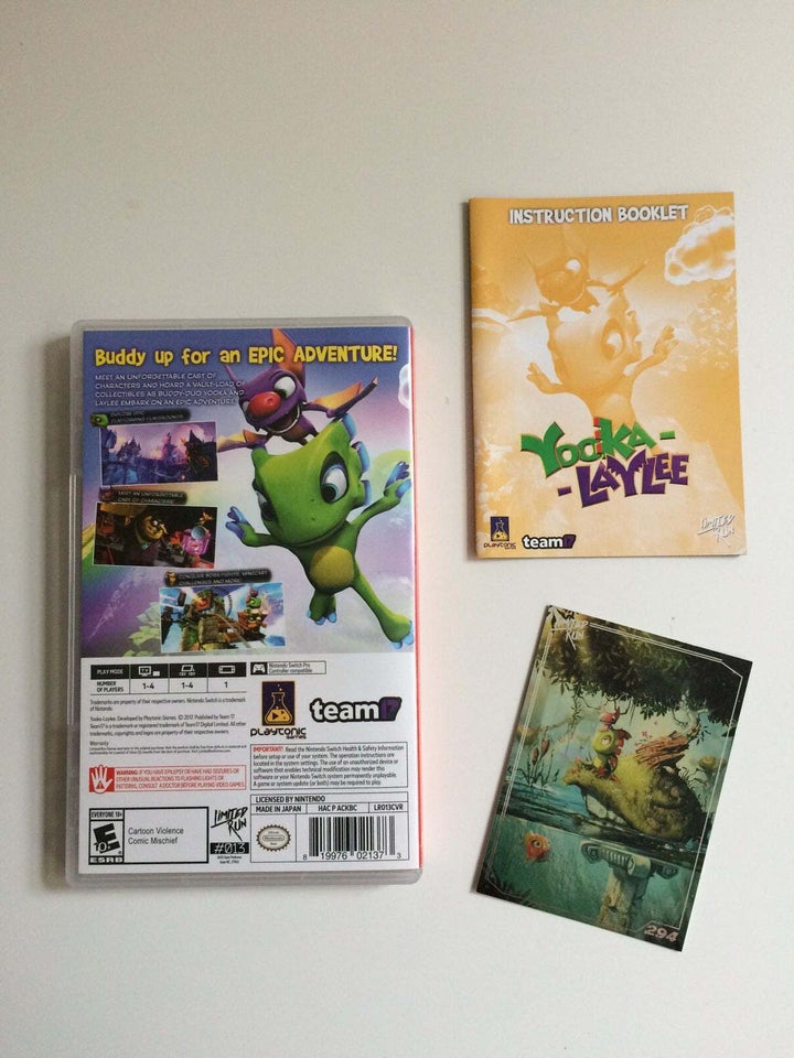 YOOKA LAYLEE, Nintendo Switch