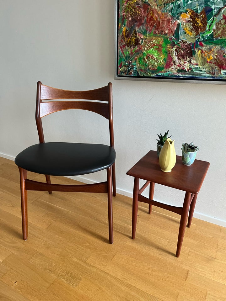 Spisebordsstol, Teaktræ, Erik Buch
