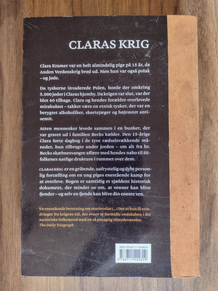 Claras krig, Clara Kramer