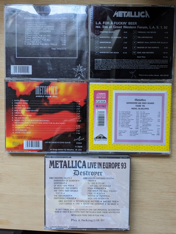 Metallica: Div live, heavy