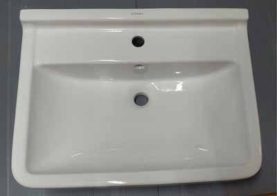 Håndvask porcelæn, Duravit starck 3, Duravit Starck 3 0300650000 håndvask, 65x48,5 cm, hvid. Med han