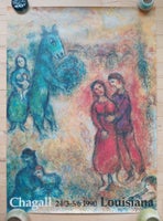 Plakat, Marc Chagall, motiv: 