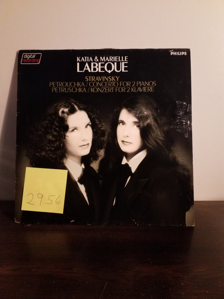 LP, IGOR STRAVINSKY KATIA ET MARIELLE LABEQUE,