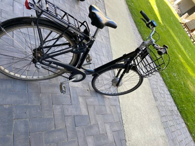 Damecykel,  SCO, E-basic, 3 gear, El- cykel 5 år gammel
Nexus gear.
28” hjul

