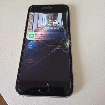 iPhone 6S Plus, 64 GB, grå, Defekt, 
Skal have anden skærm og jeg kan  ikke låse den op som det er l