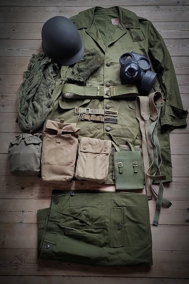 Militær, Dansk uniform M58