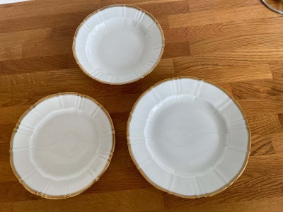 Porcelæn, Tallerkener, Bing & Grøndahl, 11 stk. frokosttallerkener (ø 21 cm) + 10 dybe tallerkener (