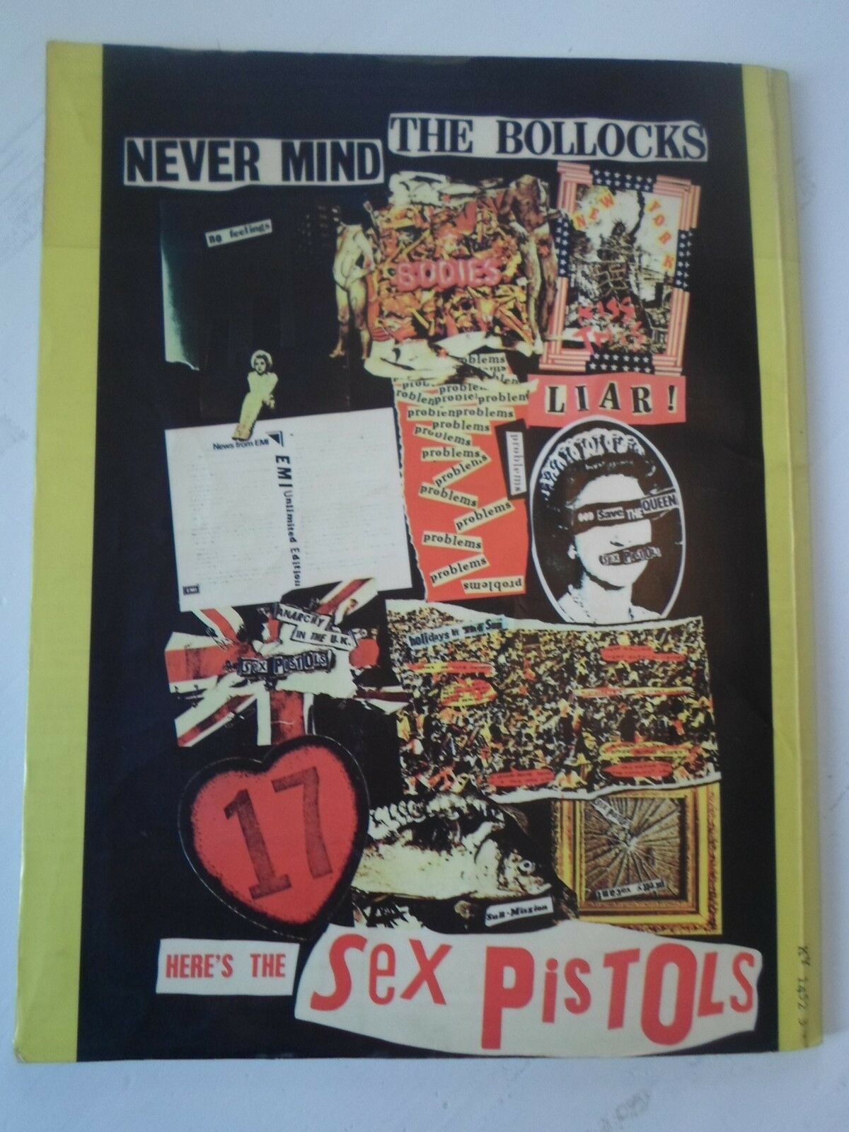 Sex Pistols, Never Mind The Bollocks.