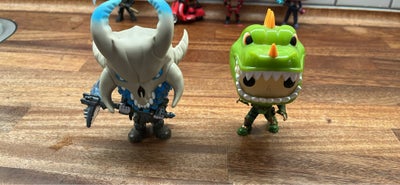 Samlefigurer, Funko pop, 40 kr pr stk eller alle  6 for 200 kr

Tags
Fortnite Pokemon Pop Vinyl PopF