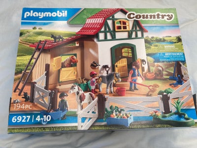 Playmobil, Playmobil country hestestald, Playmobil, Playmobil Country Hestestald i perfekt stand. 
D