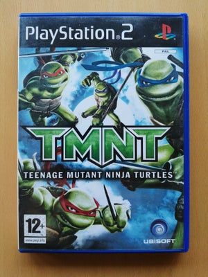 TMNT: Teenage Mutant Nina Turtles, PS2, Komplet med manual