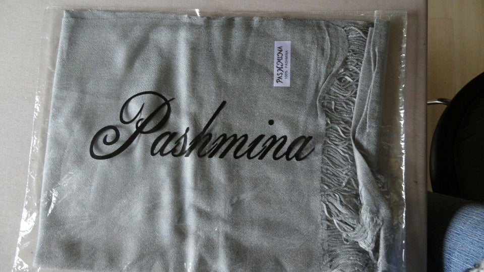 Tørklæde, Pashmina, str. 66 X180 cm