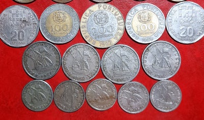 Vesteuropa, mønter, 19631992, PORTUGAL MIX:
Bi-Metallic 200 ESCUDOS 1992 Garcia De Orta +
Bi-Metalli