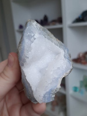 Smykker og sten, Krystaller, Blondeagat (6×5cm) 186g.