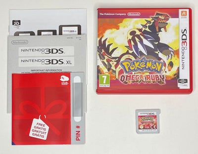 Pokemon Omega Ruby, Nintendo 3DS, 

Spillet er originalt, testet og virker.

Fast pris: 425,-

*Beta