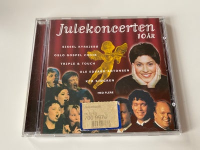 CD Julekoncerten, 14 sange med kendte kunstnere