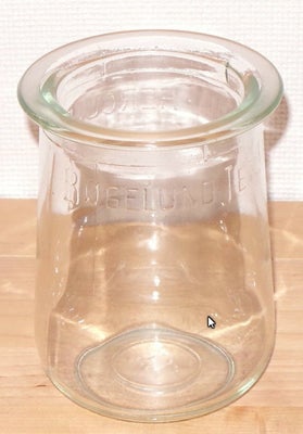 Glas, Sylteglas / henkogningsglas, Bøgelund-Jensen, Gammeldags Hercules syltekrukke / henkogningsgla