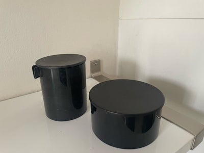 Plastik, Stelton sukkerskål og mælke kande , Stelton, Brugt stand 