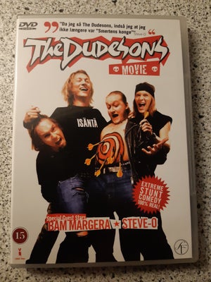The Dudesons, DVD, komedie, Finlands svar på Jackass
Komedie fra 2006
Original og yderst velholdt dv