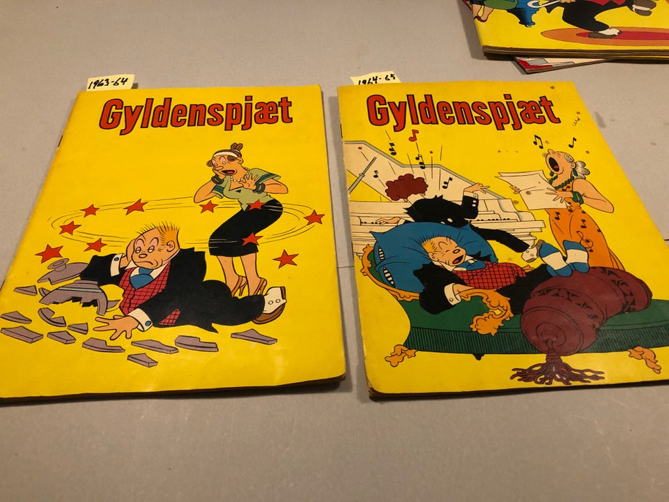 Gyldenspjæt, Tegneserie