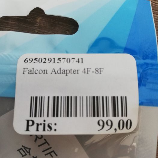 FALCON ADAPTER 4F 8F (Ny), JJC, 1/4" Female to 3/8" Female