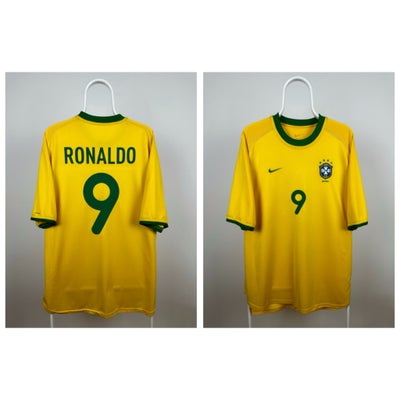 Fodboldtrøje, Ronaldo Nazario - Brasilien 2000 , Nike, str. XL, Ronaldo Nazario - Brasilien 2000 

S