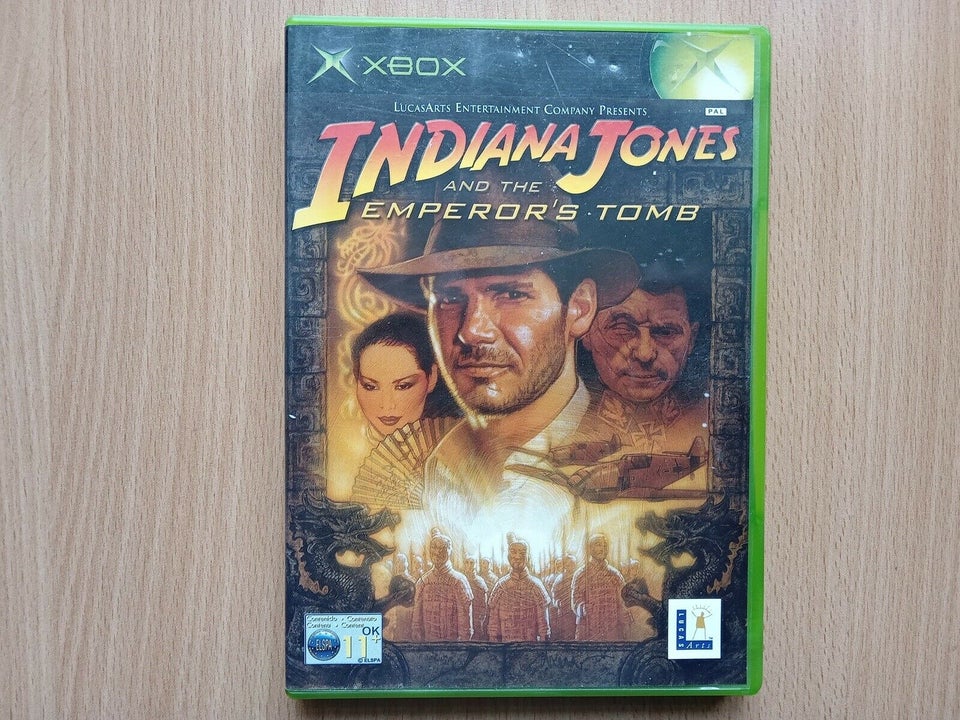 Indiana Jones and the Emperors Tomb, Xbox, adventure