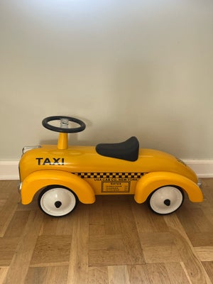 Andet legetøj, Magni Taxi gåbil, Magni, Fin og stabil gåbil med almindelige brugsspor.
Har altid kun
