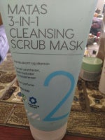 Ansigtspleje, 3-in-2 Cleansing Scrub Mask, Matas