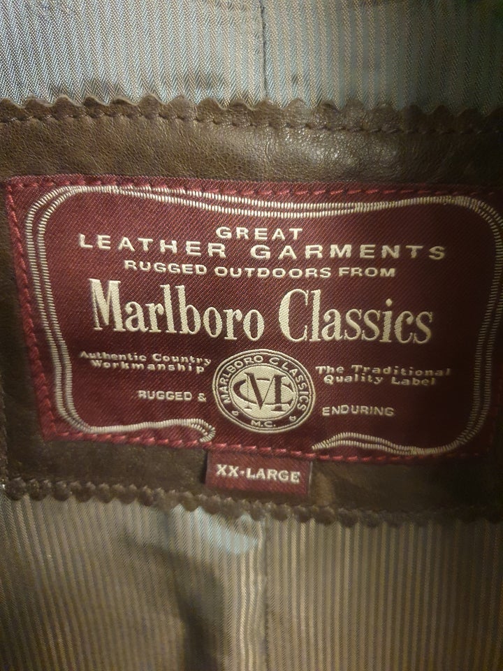 Marlboro Classics skindjakke