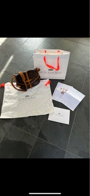 Crossbody, Louis Vuitton, skind, Super fin Louis Vuitton taske - kvittering have ????