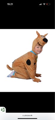 Scooby doo kostume, Str. 1-2 år