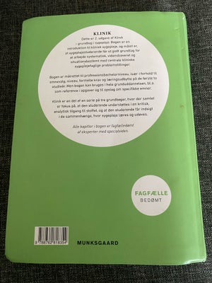 Klinik Grundbog I Sygepleje, Emne: - Dba.dk - Køb Og Salg Af Nyt Og Brugt