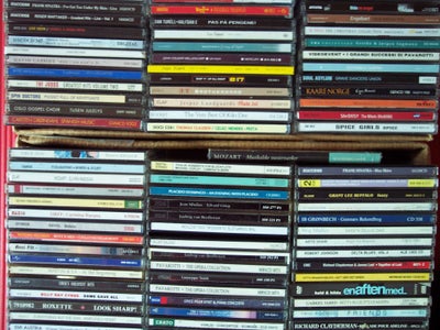 5555 CDer sælges stykvis….                        : ., rock, 
Kæmpe samling af CDer i alle genrer.
H