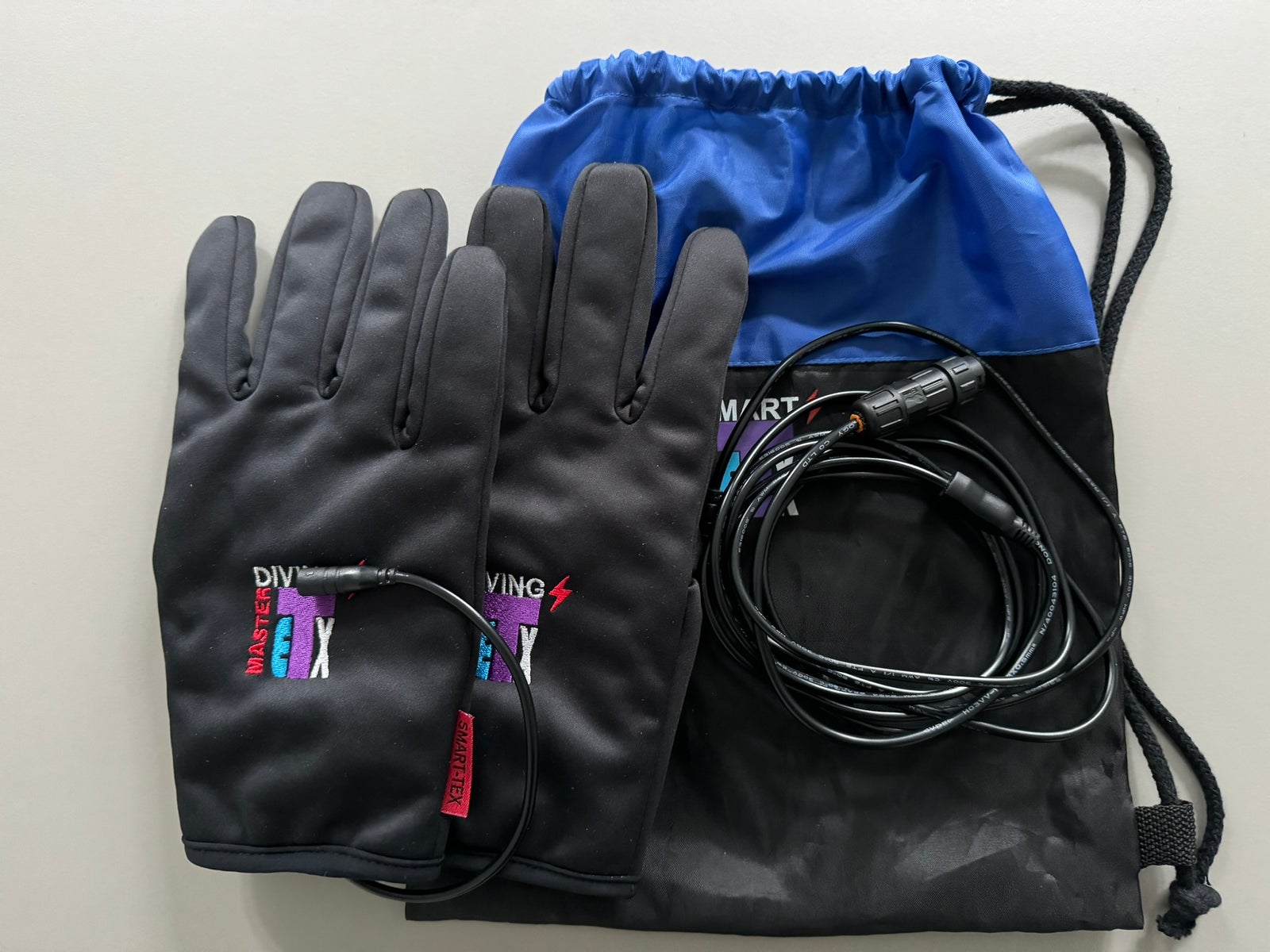 SmartTex handsker med elvarme str. L