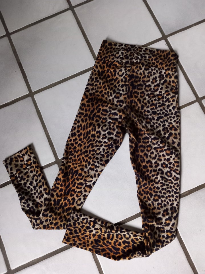 Leggings, 146, Bukser med leopard mønster