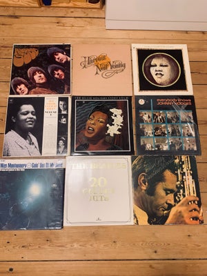 LP, Johnny Hodges, Andet, Beatles, stan Getz, Niels Young mm. 

Jazz, Rock og pop. 

100 kr. stk.  
