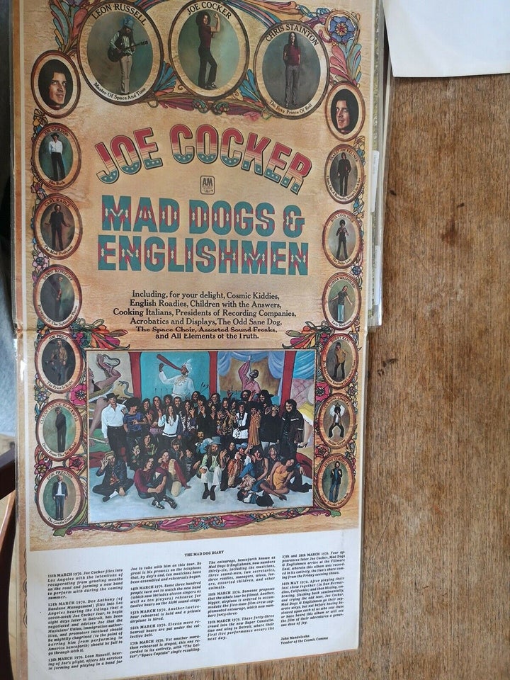 LP, Joe Cocker, Mad Dogs & Englishmen