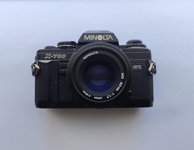 Minolta, Minolta X-700, spejlrefleks, God, Minolta X-700 in used condition, sold as is.

All functio